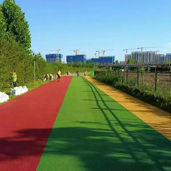 定西彩色陶瓷颗粒防滑层施工 1-2毫米陶瓷颗粒地坪 耐高低温