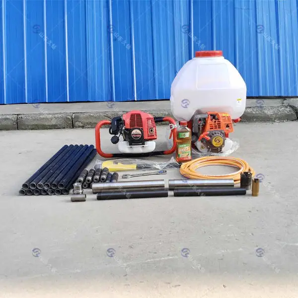 久钻机械手持式回转钻机SCZ-1B小型背包钻机地质勘察取芯钻探机