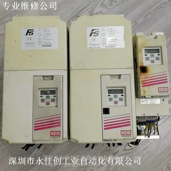 KEB科比 23F5A1R-YVC2变频器F5电脑软件75KW驱动板控制触发板维修