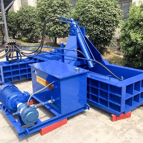 卧式压块设备加工定制 铝合金打包机 废铝边角料打包压块机品牌