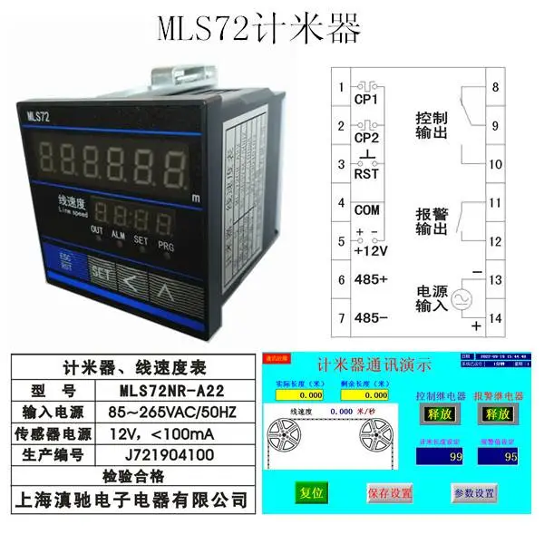 MLS72ϵ�м��������ٶȱ��������Ƴ���