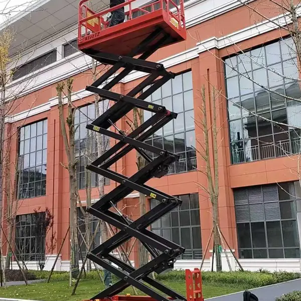 6-18自行走升降机 移动剪叉室内外装修高空作业车 效率高液压马达