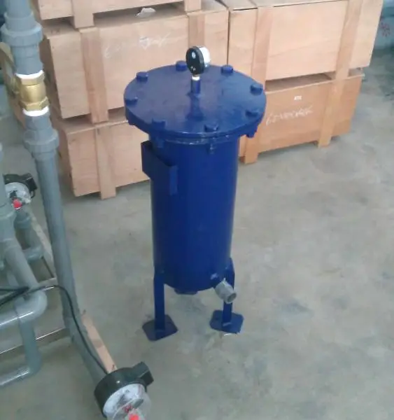 锅炉软化水处理游泳池软水处理袋式过滤器