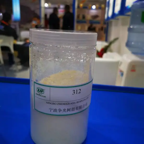 争光牌312弱碱性丙烯酸系阴离子交换树脂说明书