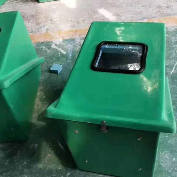 生产防腐玻璃钢仪表箱 FRP仪表保护箱保温箱尺寸 华强科技