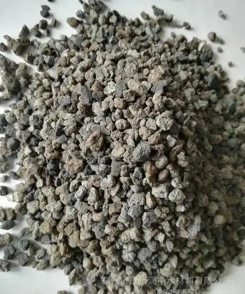 锅炉水循环水除氧滤料选用海绵铁颗粒防止管道与锅炉腐蚀