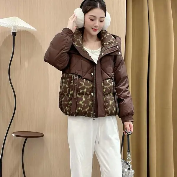 雨贝尔羽绒服时尚保暖短款长款女装便宜货源整份打包供应