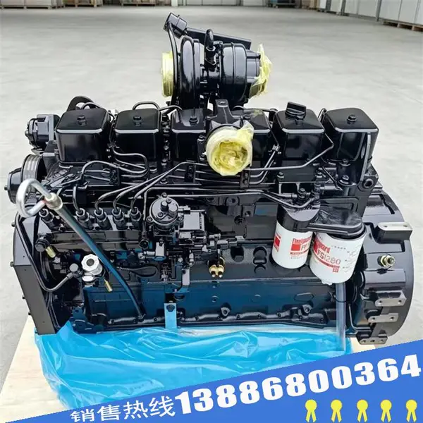 全新康明斯6D102柴油机总成 装载机推土机用动力
