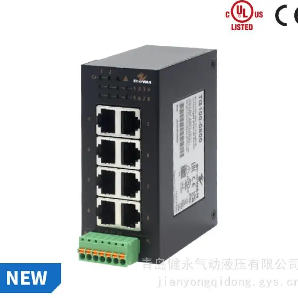 韩国三元 SAMWON?ACT IONET 8 口千兆工业以太网交换机 TG100?0800