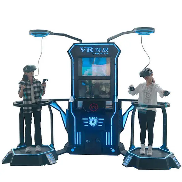 9dvr虚拟现实 射击vr体验馆 vr景区 单双人对战vr大空间
