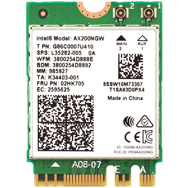 AX200模块3000M双频5.0蓝牙第6代wifi6模块AX200芯片无线网卡