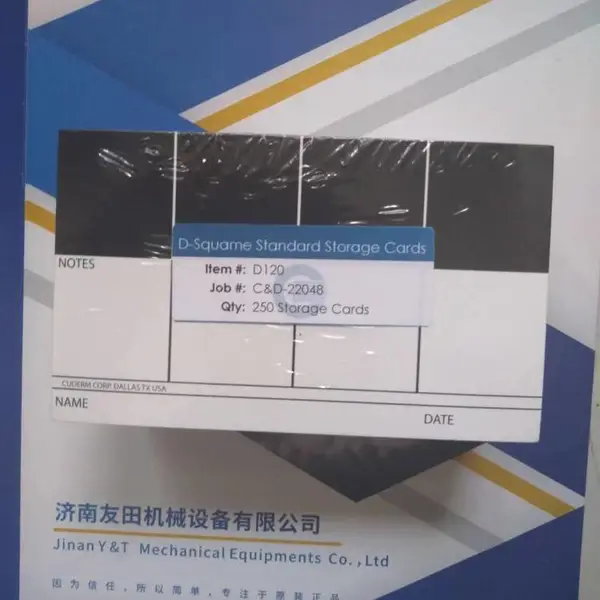 角质层采样回收卡D120 D-Squame Standard Storage Cards