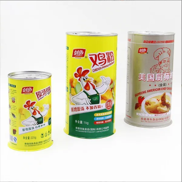 工厂生产鸡粉罐调料粉罐子烧烤料罐食品铁易拉罐子