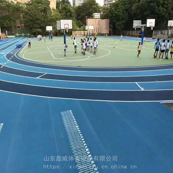 橡胶跑道 山东塑胶跑道 校园塑胶跑道