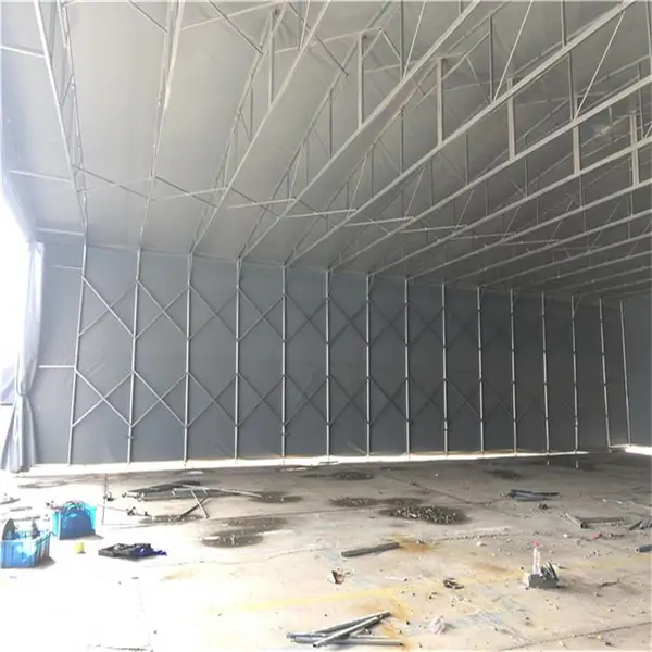 连云港东海加工伸缩式推拉雨棚 球场雨篷 活动推拉雨蓬