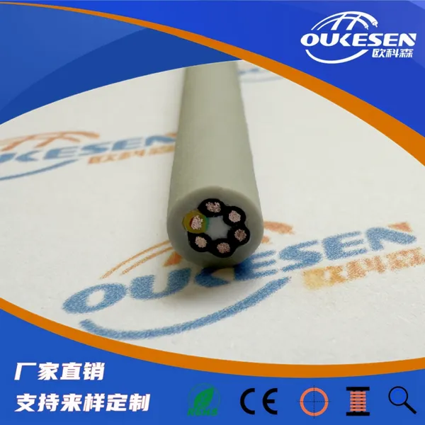 PURO-JZ-500聚氨酯抗撕裂控制电缆,耐油污浸泡高耐磨电缆
