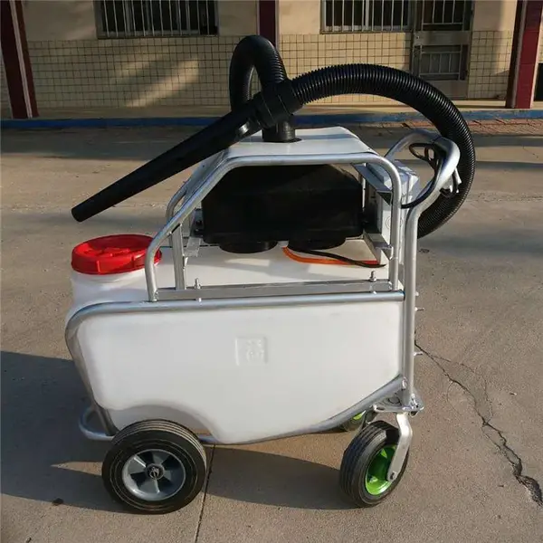 工厂车间除尘喷雾器 75L推车式消毒喷雾器 养殖场降温风雾机志成