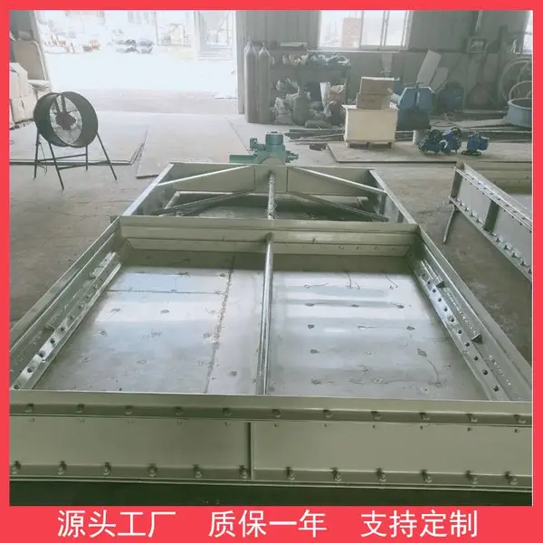 柏润工厂直销各类弹片密封隔绝气动插板门调节风门