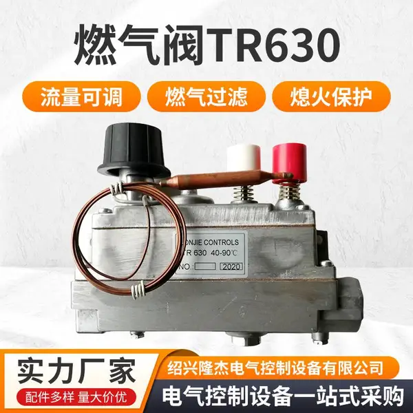 燃气锅炉点火组件机械式恒温带自动熄火保护装置
