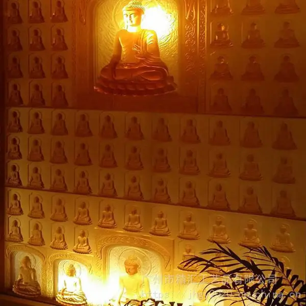 广州琉璃厂家 琉璃佛砖定制 大件琉璃屏风,寺庙佛堂琉璃佛墙 万佛墙装修 佛山中山寺庙琉璃佛像 观音佛