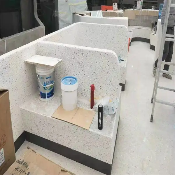 市政工程墙面水刷石艺术地坪天然彩色水洗石地面泳池设计施工