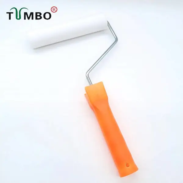 工厂直销TUMBO6寸油性平头海绵滚筒刷耐用流畅批发高端50高密度刷墙