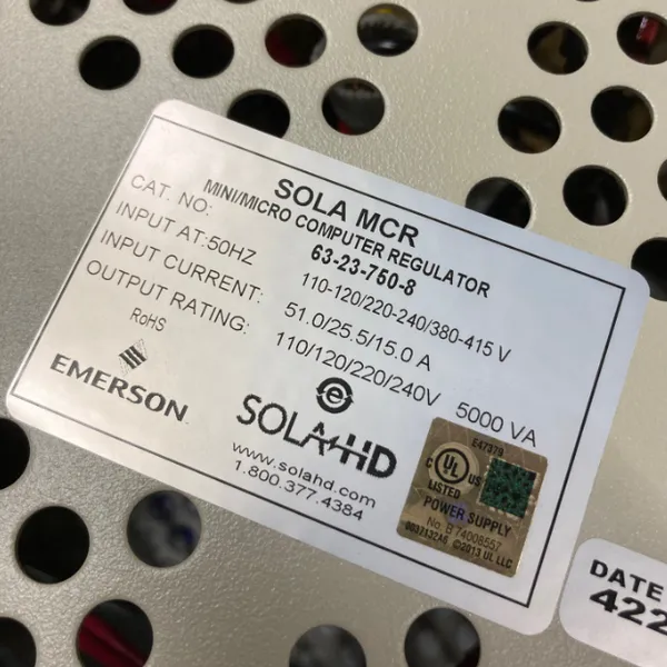 优势供应 SOLAHD 稳压器 63-23-750-8