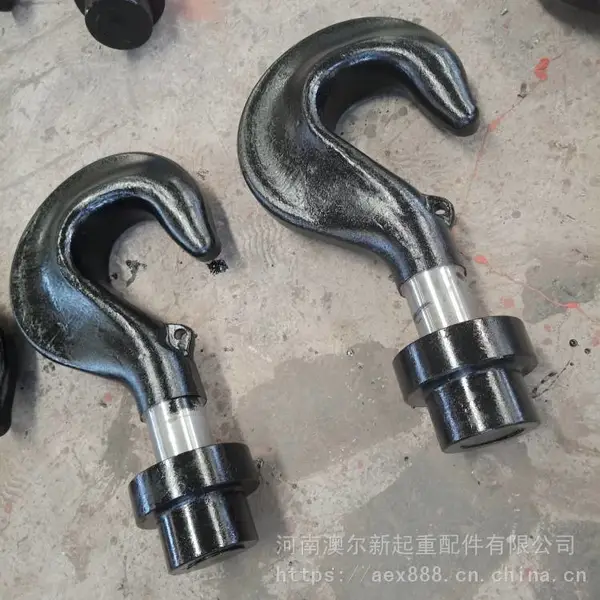 电动葫芦吊钩钩头 行吊钩头带帽 起重机挂钩 支持定制