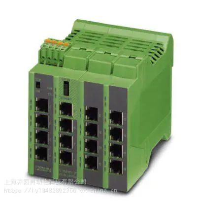 菲尼克斯以太网集线器 - FL HUB 16TX-ZF - 16个RJ45端口
