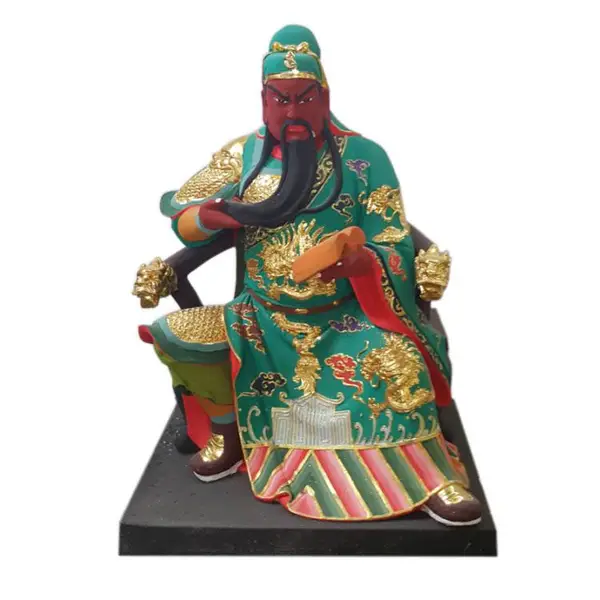 关二爷神像周仓关平神像树脂玻璃钢河南佛像厂直销