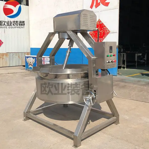 螺蛳粉酱料炒制设备 果汁浓缩熬制锅 果汁浓缩熬制锅