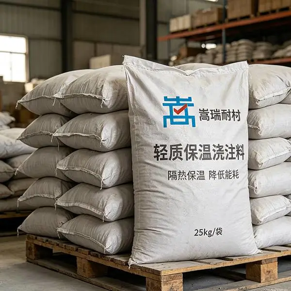 刚玉?尖晶石浇注料 低水泥快干型钢铁钢包LF精炼炉专用耐火浇注料