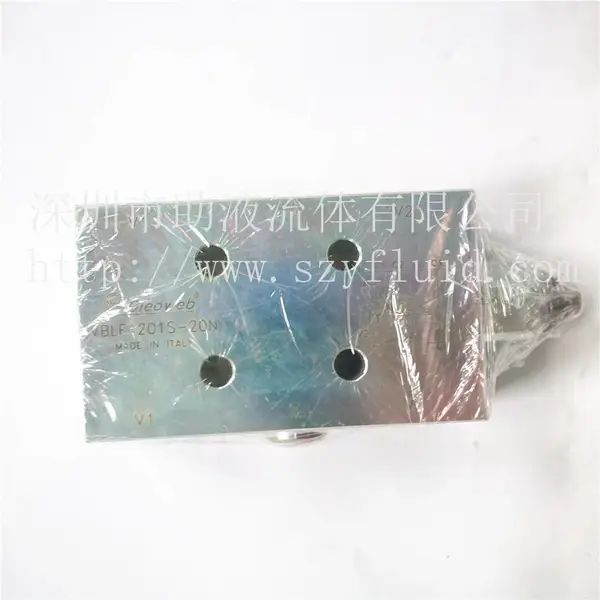 意大利OLEOWEB混凝土搅拌车起升油缸平衡阀缓冲阀单作用平衡阀VBLF1202S