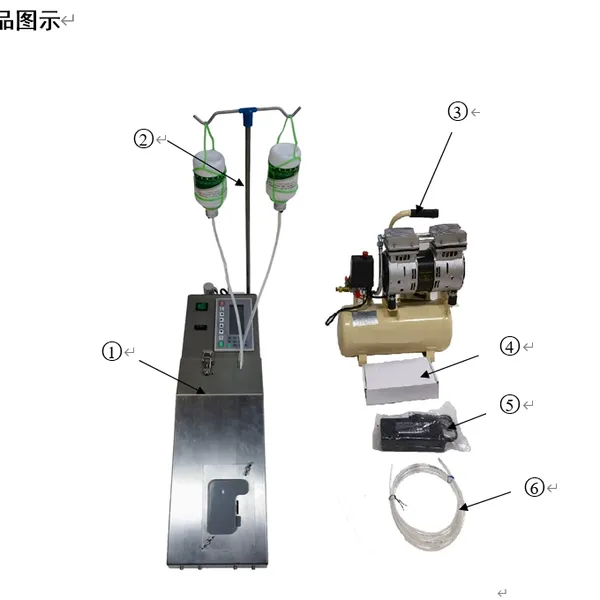 中安气动 小鸡疫苗全自动注射器 打连续注射机 纸箱 全新 ZJ-001