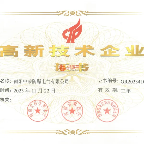 高新技术企业