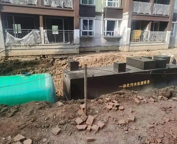 小区污水处理设备 一体化成套污水处理设备 PLC自动控制 安装简单方便