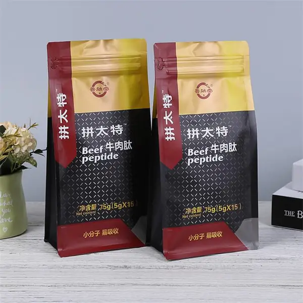 宠物鲜粮包装袋 八边封包装袋 猫砂包装袋 狗粮包装袋 金霖