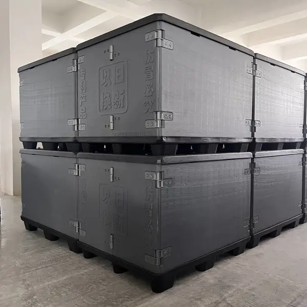 吹塑板围板箱1200mmx1000mm 九脚 包装 物流 周转 循环使用
