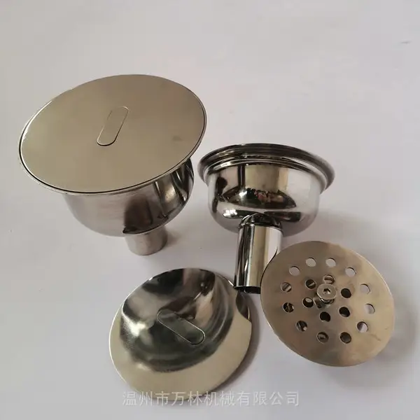 洁净地漏DN100GMP洁净室防臭卫生级地漏 制药厂专用洁净地漏