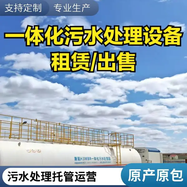 应急污水处理一体化MBR设备租赁 厂家含运输安装服务市政水处理