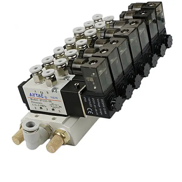 4V210-08ԭװ̨���ǵ¿�AIRTAC������λ��ͨ��ŷ�DC24V AC220V