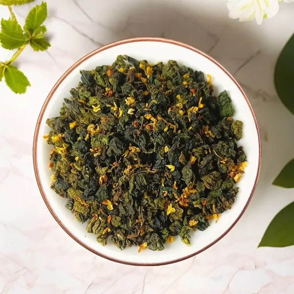 千年珠玑桂花乌龙调味茶长沙同和奶茶茶饮用乌龙茶叶
