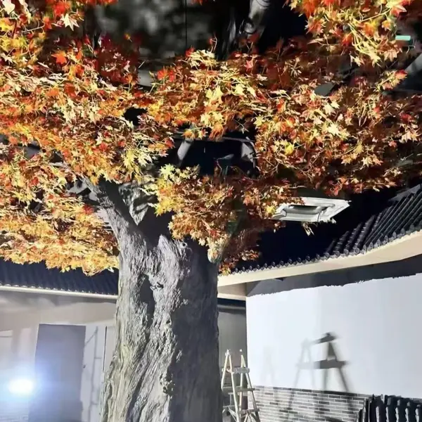 流水假山景观雕塑园林造景