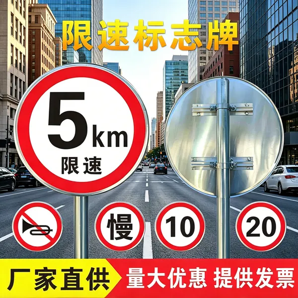广告牌道路交通标志牌,保通施工标志牌.公路限速限高标志牌反光牌厂家