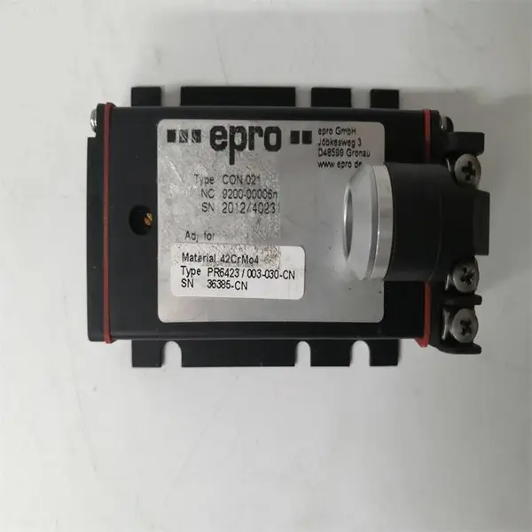CON041 EPRO 电涡流传感器变送器 现货 货期火速