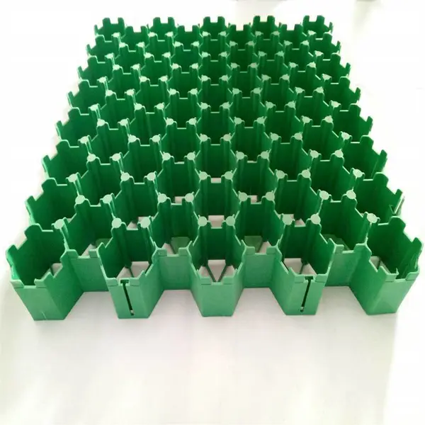 高抗压植草格现货厂家 停车场用塑料草坪格 消防通道植草格 抗压好