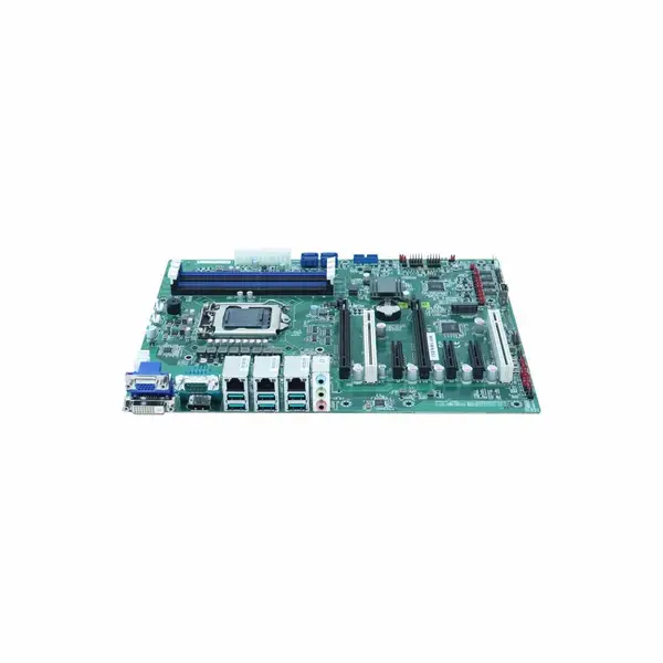 CEB-W48A-A100 Intel W480E Chipset, 3 x LAN, VGA/DVI-D/DP++, 6 x COM, 14 x USB, 5 x PCIe, 2 x PCI, 1 x M.2, ATX MB