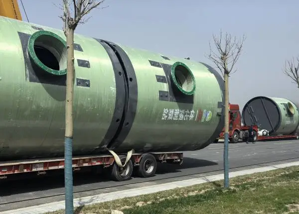 枣恒环保 一体化泵站 玻璃钢提升泵站 坚固耐用密封性好 规格齐全