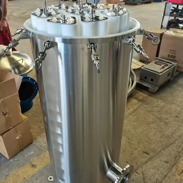不锈钢精密保安过滤器 反渗透前置过滤 工业纯水截留颗粒胶体杂质