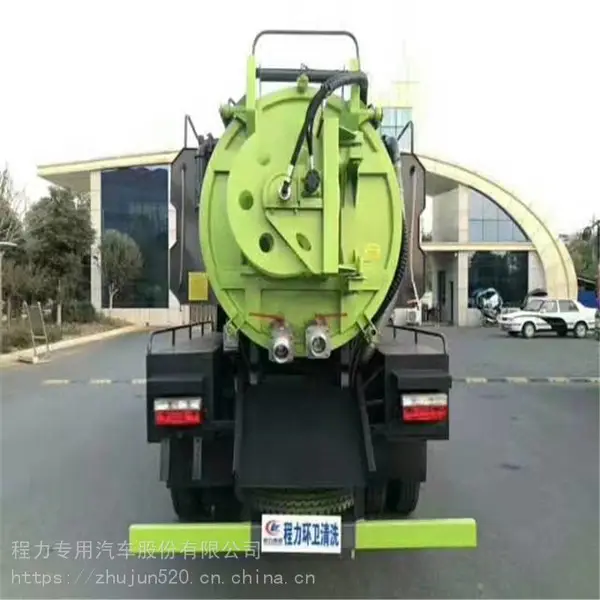 小多利卡多功能清洗吸污车_小型4立方清洗吸污车_玻璃外墙清洗吸污车专业生产